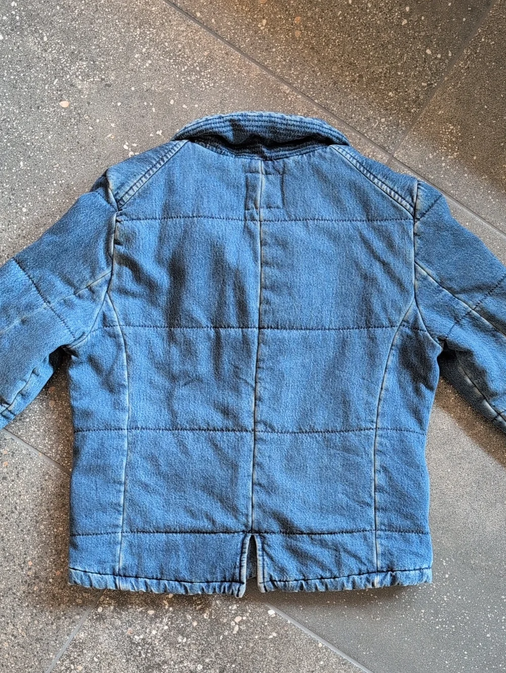 We The Free Lyra Denim Quilted Jacket